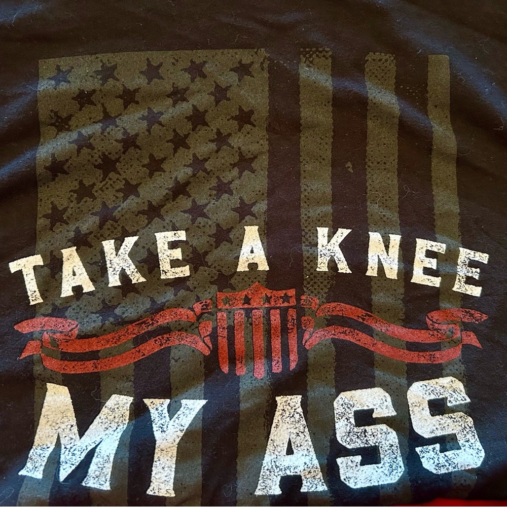 Graphic Tee with Patriotic Design